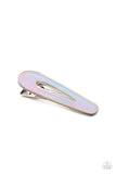 Paparazzi "Holographic Haven" Multi Oil Spill Hair Clip Paparazzi Jewelry
