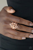 Paparazzi "Royal Love Story" Copper Ring Paparazzi Jewelry