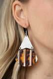 Paparazzi "Social Animal" Yellow Earrings Paparazzi Jewelry