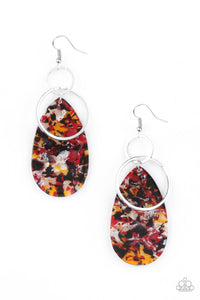Paparazzi "Two Tickets To Paradise" Red Earrings Paparazzi Jewelry