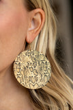 Paparazzi "Animal Planet" Gold Earrings Paparazzi Jewelry