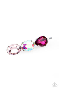Paparazzi "Beyond Bedazzled" Pink Hair Clip Paparazzi Jewelry