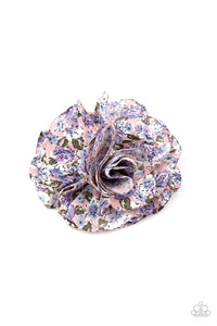 Paparazzi "Springtime Sensation" Multi Purple 091XX Hair Clip Paparazzi Jewelry