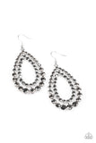 Paparazzi "Glacial Glaze" Silver Earrings Paparazzi Jewelry