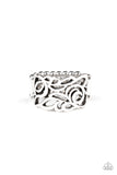 Paparazzi "Ivy Leaguer" Silver Ring Paparazzi Jewelry