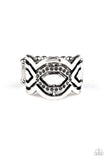 Paparazzi "Divinely Deco" Silver Ring Paparazzi Jewelry