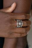 Paparazzi "Divinely Deco" Brown Ring Paparazzi Jewelry