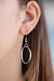 Paparazzi "Status Quo" Silver Necklace & Earring Set Paparazzi Jewelry