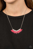 Paparazzi "Extra Extravaganza" Pink Necklace & Earring Set Paparazzi Jewelry