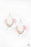 Paparazzi "Mermaid Magic" Gold Earrings Paparazzi Jewelry