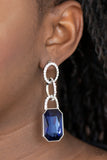 Paparazzi "Superstar Status" Blue Post Earrings Paparazzi Jewelry