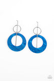 Paparazzi "Stellar Stylist" Blue Post Earrings Paparazzi Jewelry