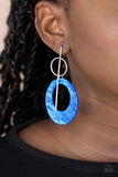 Paparazzi "Stellar Stylist" Blue Post Earrings Paparazzi Jewelry