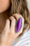 Paparazzi VINTAGE VAULT "Mineral Mine" EXCLUSIVE Purple Ring Paparazzi Jewelry