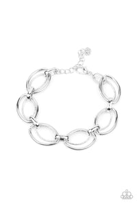 Paparazzi "Simplistic Shimmer" Silver Bracelet Paparazzi Jewelry