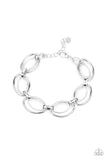 Paparazzi "Simplistic Shimmer" Silver Bracelet Paparazzi Jewelry