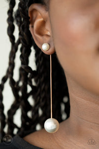 Paparazzi "Extended Elegance" Gold Post Earrings Paparazzi Jewelry