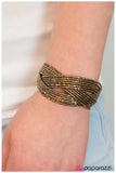 Paparazzi "Shooting Stars" Brass 021RM Bracelet Paparazzi Jewelry