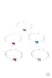 Girls Multi Color 213XX Heart 10 for $10 Starlet Shimmer Bracelets Paparazzi Jewelry