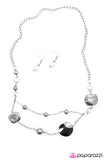Paparazzi "Vintage Inspiration" White Necklace & earring Set Paparazzi Jewelry