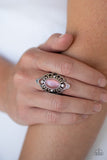 Paparazzi "Elegantly Enchanted" Pink Ring Paparazzi Jewelry