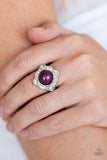 Paparazzi "Ornamental Opulence" Purple Ring Paparazzi Jewelry