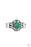 Paparazzi "Posh Pop" Green Ring Paparazzi Jewelry