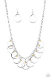 Paparazzi "Drop By Drop" Yellow Necklace & Earring Set Paparazzi Jewelry