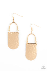 Paparazzi "Resort Relic" Gold Earrings Paparazzi Jewelry