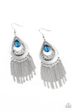 Paparazzi "Scattered Storms" Blue Earrings Paparazzi Jewelry