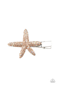 Paparazzi "Wish Upon a Starfish" Orange Hair Clip Paparazzi Jewelry