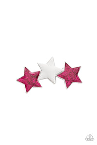 Paparazzi "Dont Get Me STAR-ted!" Pink Hair Clip Paparazzi Jewelry