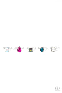 Girl's Starlet Shimmer 10 for $10 244XX Multi Shape Rings Paparazzi Jewelry