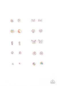 Girl's Starlet Shimmer 10 for $10 296XX Iridescent Post Earrings Paparazzi Jewelry