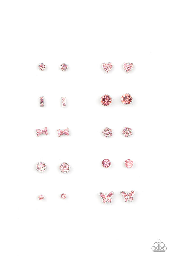 Girl's Starlet Shimmer 10 for $10 Valentine 293XX Multi Post Earrings Paparazzi Jewelry