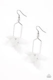 Paparazzi "Extra Ethereal" White Earrings Paparazzi Jewelry