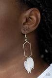 Paparazzi "Extra Ethereal" White Earrings Paparazzi Jewelry