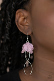 Paparazzi "Lets Keep It ETHEREAL" Pink Earrings Paparazzi Jewelry