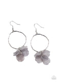 Paparazzi "Petals On The Floor" Silver Earrings Paparazzi Jewelry