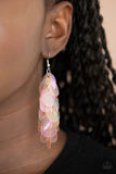 Paparazzi "Stellar In Sequins" Pink Earrings Paparazzi Jewelry