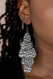 Paparazzi "Instant Incandescence" Black Earrings Paparazzi Jewelry