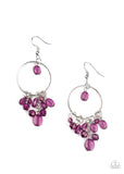 Paparazzi "Where The Sky Touches The Sea" Purple Earrings Paparazzi Jewelry