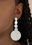 Paparazzi "Idolized Illumination" Silver Post Earrings Paparazzi Jewelry