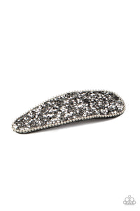 Paparazzi "Didnt HAIR It From Me" Silver Hair Clip Paparazzi Jewelry