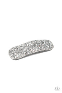 Paparazzi "From HAIR On Out" Silver Hair Clip Paparazzi Jewelry