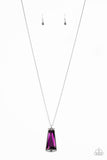 Paparazzi "Empire State Elegance" Purple Necklace & Earring Set Paparazzi Jewelry