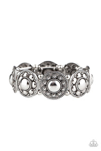 Paparazzi "Rural Fields" Silver Bracelet Paparazzi Jewelry