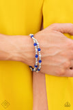 Paparazzi "Ethereally Entangled" FASHION FIX Blue Bracelet Paparazzi Jewelry