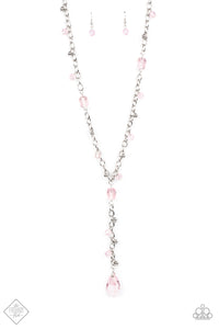 Paparazzi "Afterglow Party" FASHION FIX Pink Necklace & Earring Set Paparazzi Jewelry