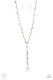 Paparazzi "Afterglow Party" FASHION FIX Pink Necklace & Earring Set Paparazzi Jewelry